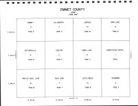 Emmet County Code Map, Emmet County 1990